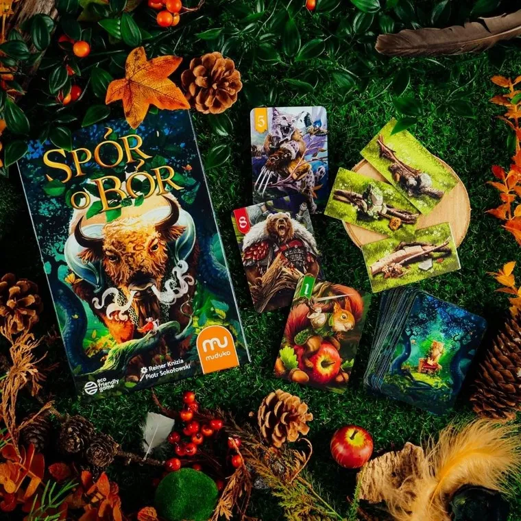 Muduko, Spór o Bór, strategiczna gra karciana dla 2 osób