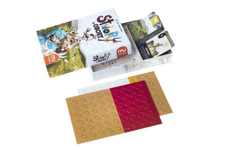 Muduko, Stwory z obory, gra imprezowa, karciana