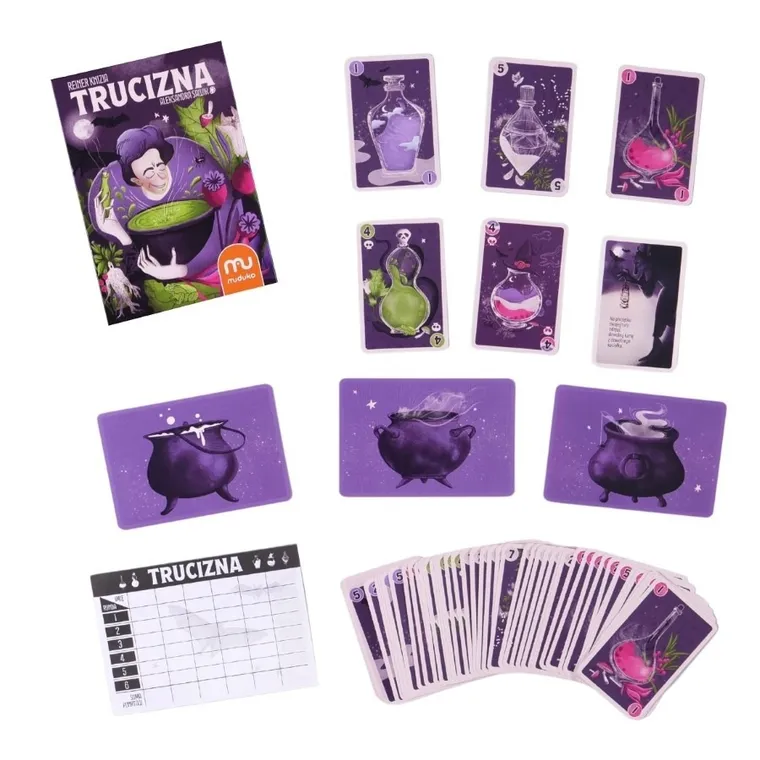 Muduko, Trucizna, gra karciana