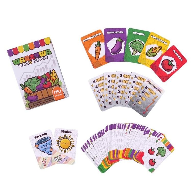 Muduko, Warzywa Wartościowe, gra karciana