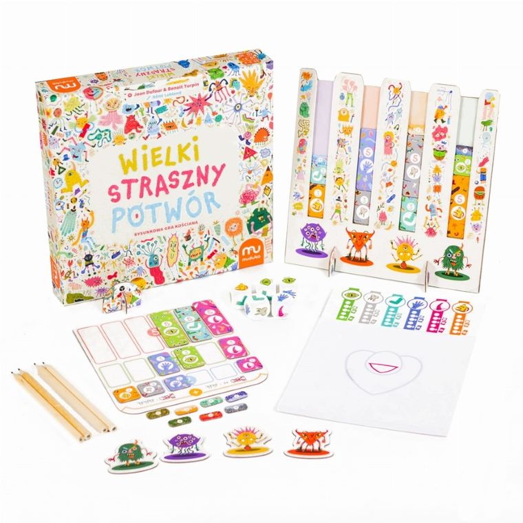 Muduko, Wielki straszny potwór, gra familijna
