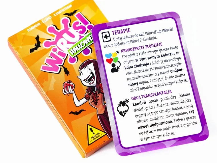 Muduko, Wirus! Halloween, dodatek do gry