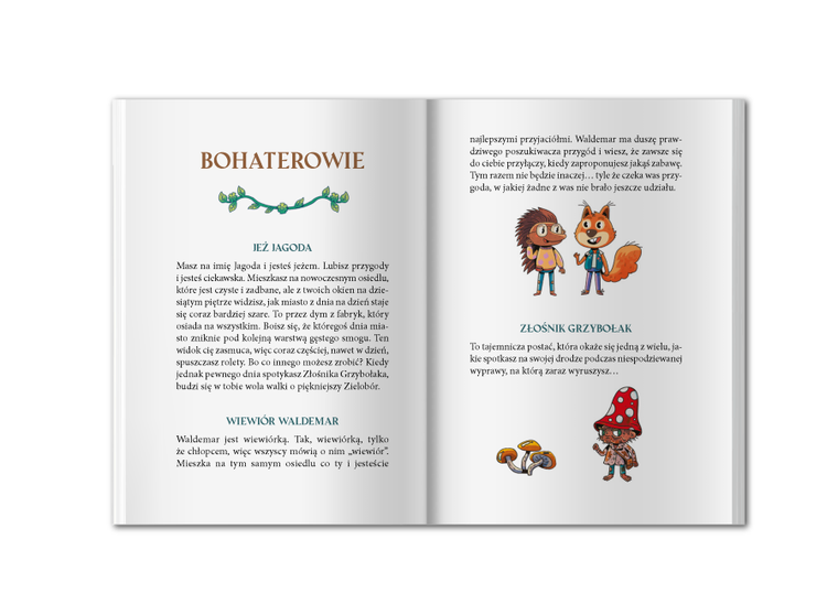 Muduko, Zielobór, gra książkowa