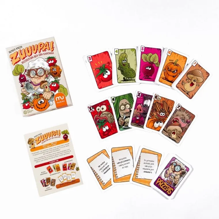 Muduko, Zuuupa, gra karciana