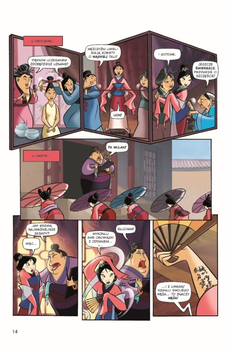 Mulan. Klasyczne baśnie Disneya w komiksie