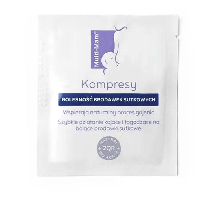 Multi-Mam, kompres na brodawki, 12 szt.