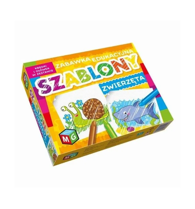 Multigra, Szablony, Zwierzęta, zabawka edukacyjna