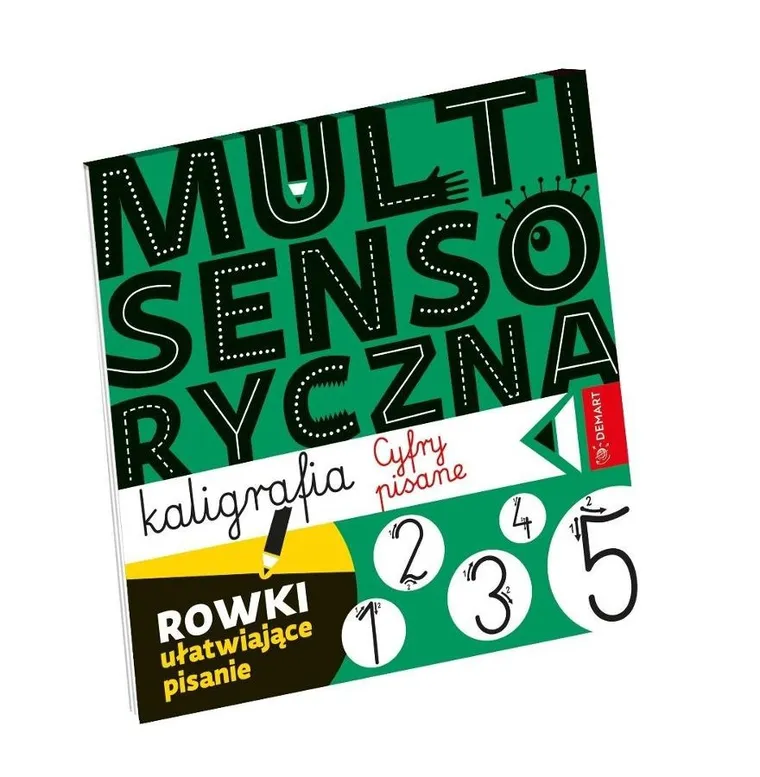 Multisensoryczna kaligrafia. Cyfry pisane