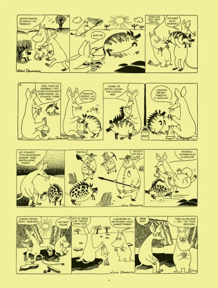 Muminki komiks. Tom 3