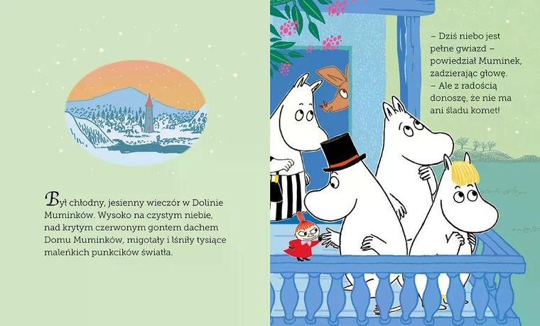 Muminki. Muminek, Mamusia Muminka i kometa
