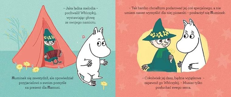 Muminki. Wyjątkowy prezent. Książeczki kartonowe