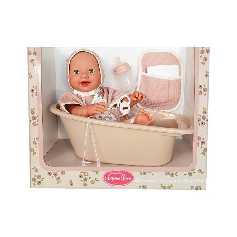 Munecas Antonio Juan, Mia, lalka hiszpańska siusiająca, 42 cm