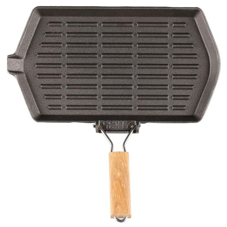 Mustang, żeliwna patelnia, 21-35 cm