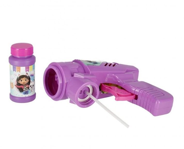My Bubble, Koci Domek Gabi, pistolet do baniek mydlanych, 60 ml