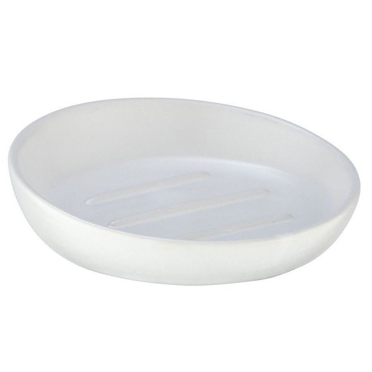 Mydelniczka, Badi, okrągła, biały