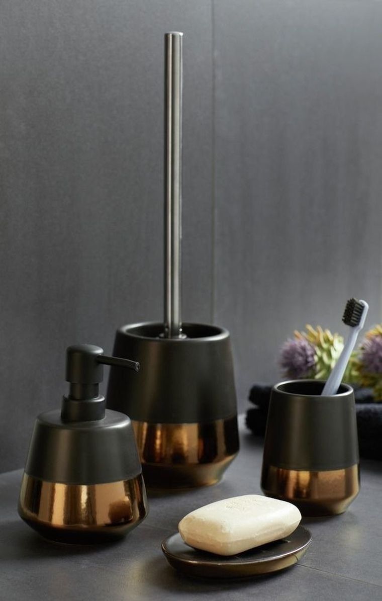 Mydelniczka ceramiczna, Brandol, czarna