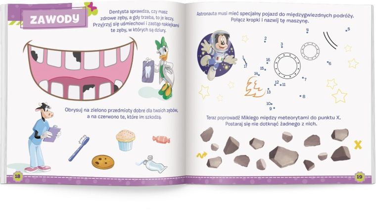 Myszka Minnie. Elementarz przedszkolaka 5 lat