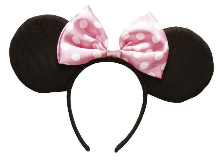 Myszka Minnie, opaska z uszami