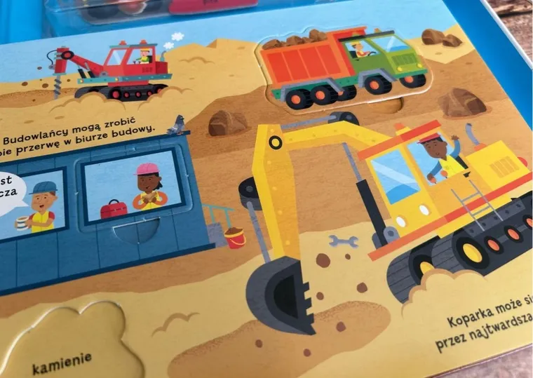 Na budowie. Akademia mądrego dziecka. Uczymy się i bawimy