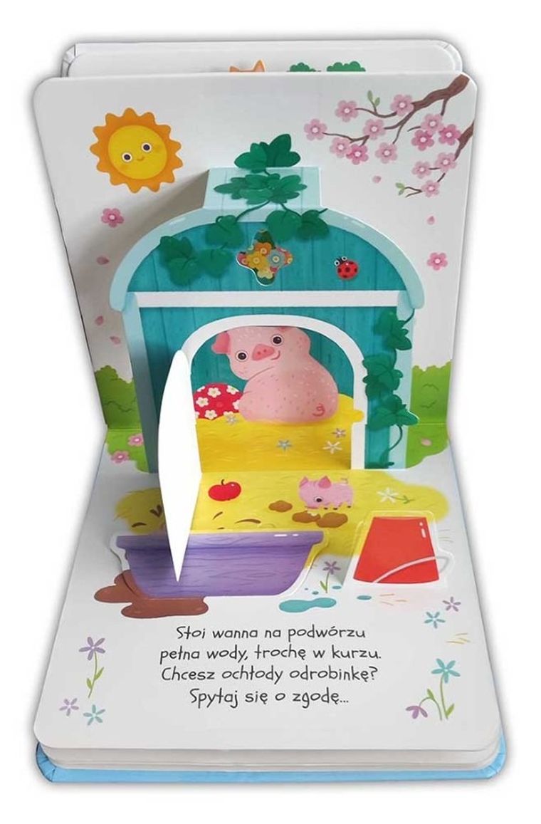 Na wsi. Otwórz i szukaj! Książeczka rozkładanka