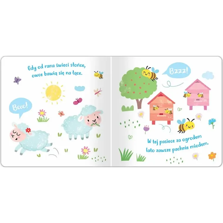 Na wsi. Posłuchaj zwierząt. Książeczka z dźwiękami