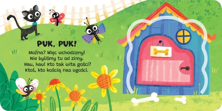 Na wsi. Puk, puk! Otwórz okienko!
