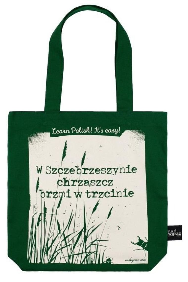 Nadwyraz, torba bawełniana, Chrząszcz brzmi