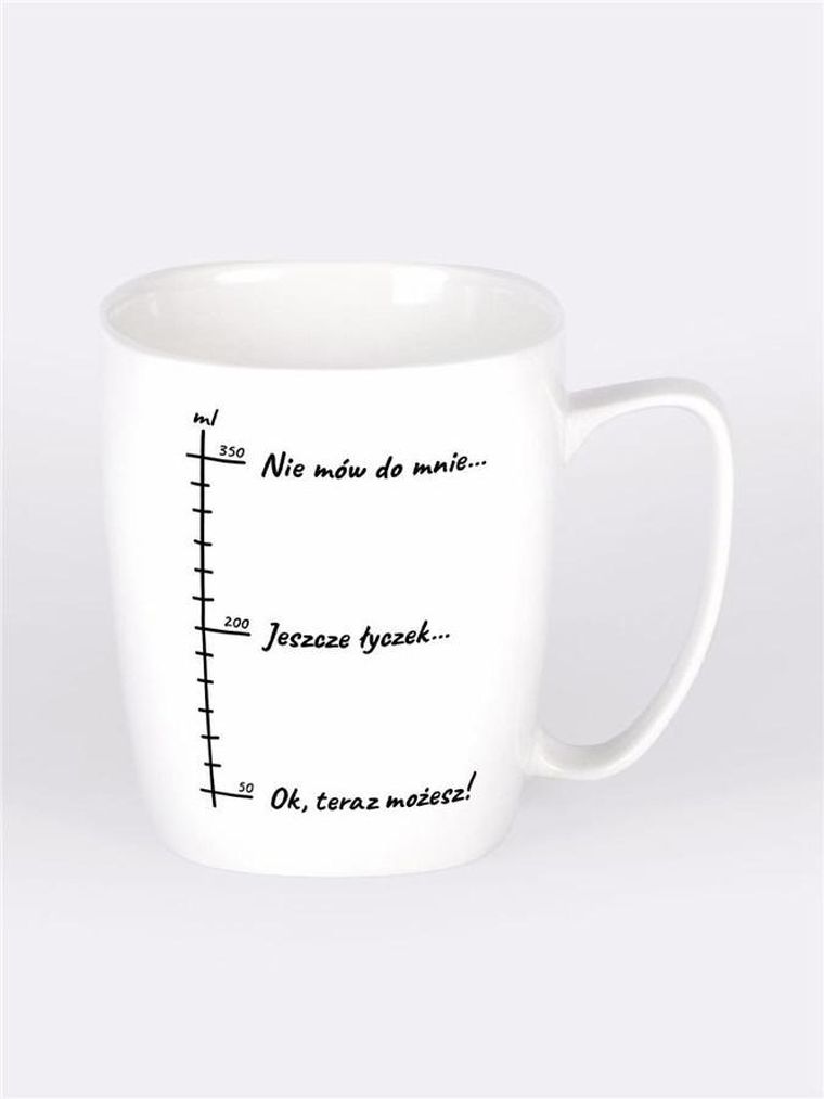 Nadwyraz.com, kubek, nie mów do mnie