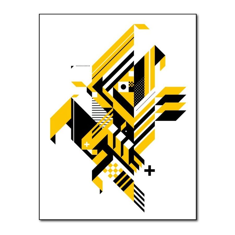 Naprasowanki, naplamki, abstrakcja +