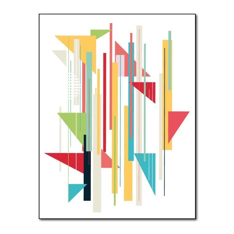 Naprasowanki, naplamki, abstrakcja