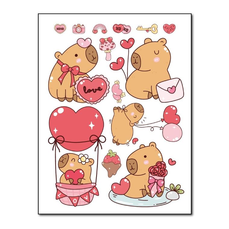 Naprasowanki, naplamki, Kapibara Love