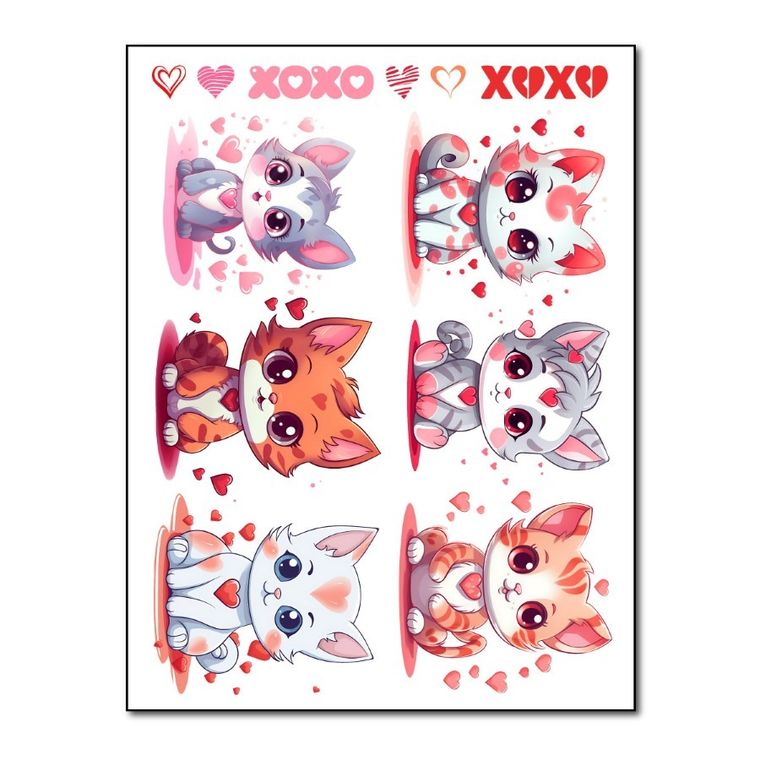 Naprasowanki, naplamki, Koty Kawai