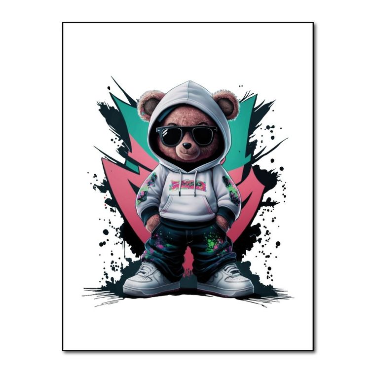 Naprasowanki, naplamki, Miś Hip-Hop