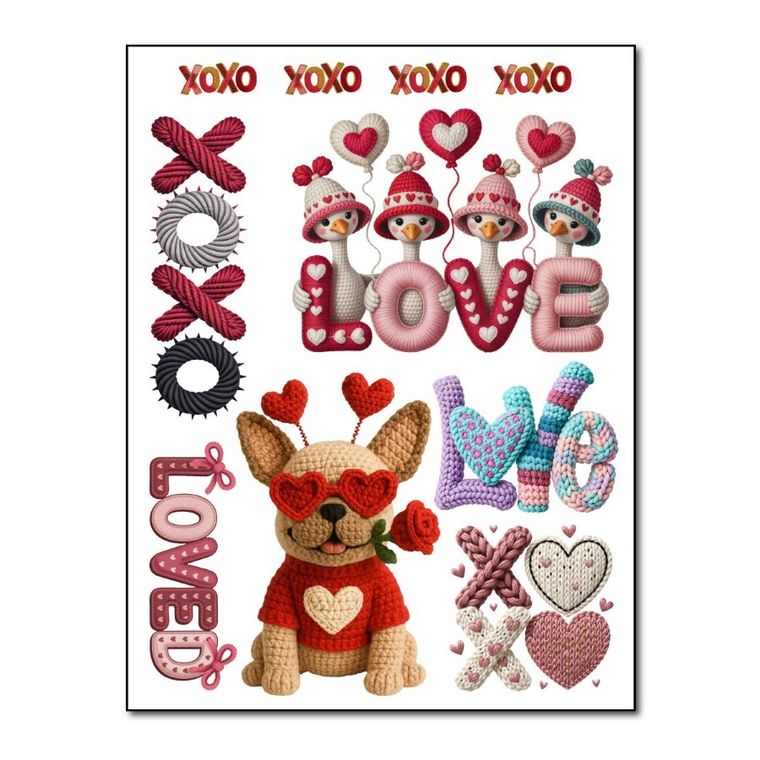 Naprasowanki, naplamki, XOXO, Gęsi