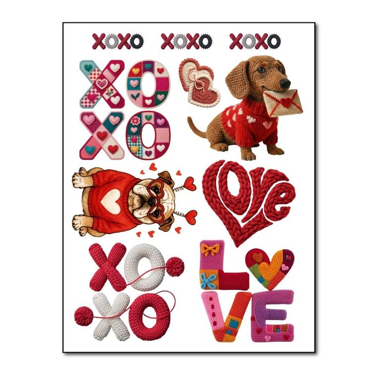 Naprasowanki, naplamki, XOXO, Jamnik