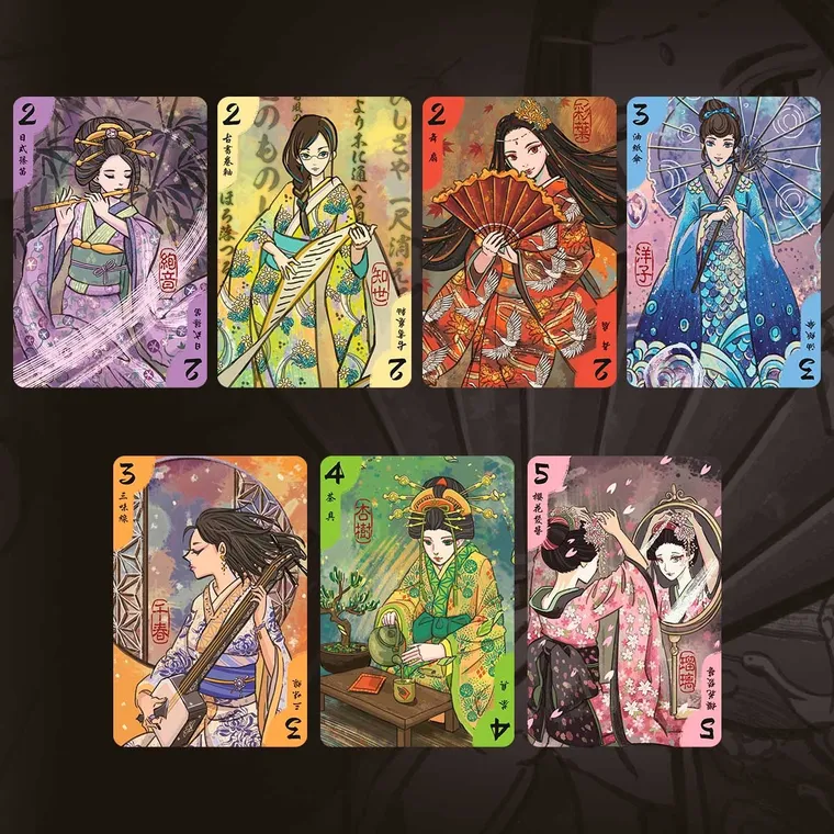 Nasza Księgarnia, Gejsze, gra familijna