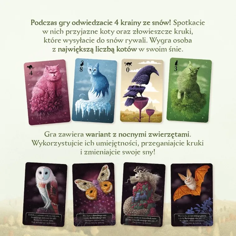 Nasza Księgarnia, Koty, gra towarzyska