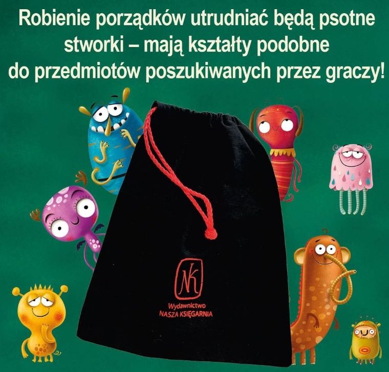 Nasza Księgarnia, Potworne porządki, gra familijna
