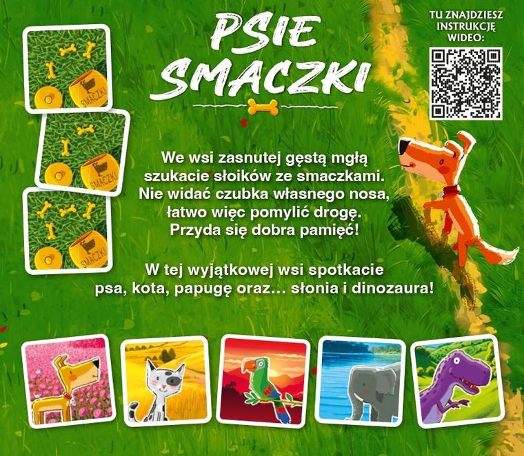 Nasza Księgarnia, Psie smaczki, gra familijna