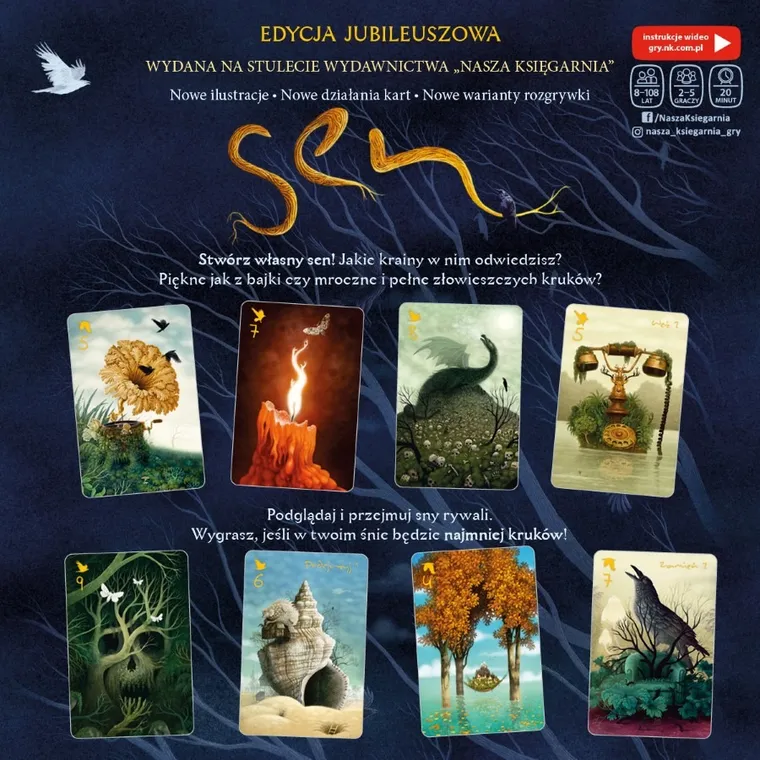 Nasza Księgarnia, Sen - edycja jubileuszowa, gra familijna