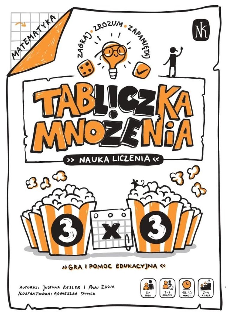 Nasza Księgarnia, Tabliczka mnożenia, Nauka liczenia, gra edukacyjna