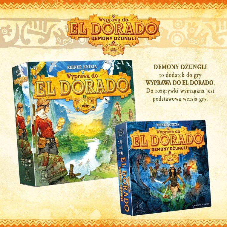Nasza Księgarnia, Wyprawa do El Dorado: Demony dżungli, dodatek do gry