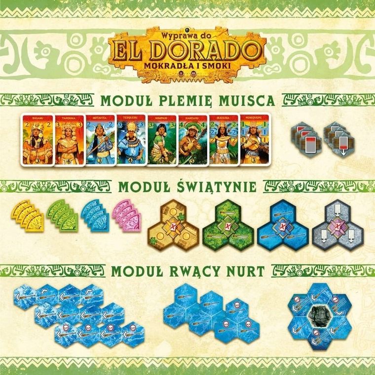 Nasza Księgarnia, Wyprawa do El Dorado: Mokradła i smoki, dodatek do gry