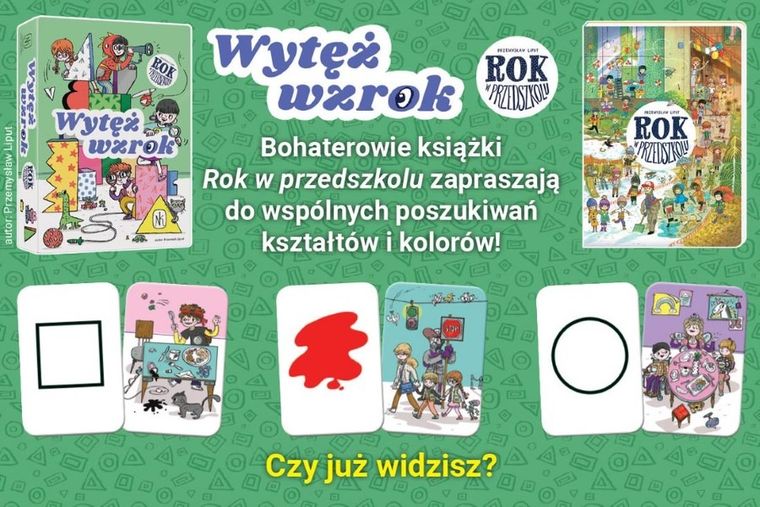Nasza Księgarnia, Wytęż wzrok. Rok w przedszkolu, gra edukacyjna