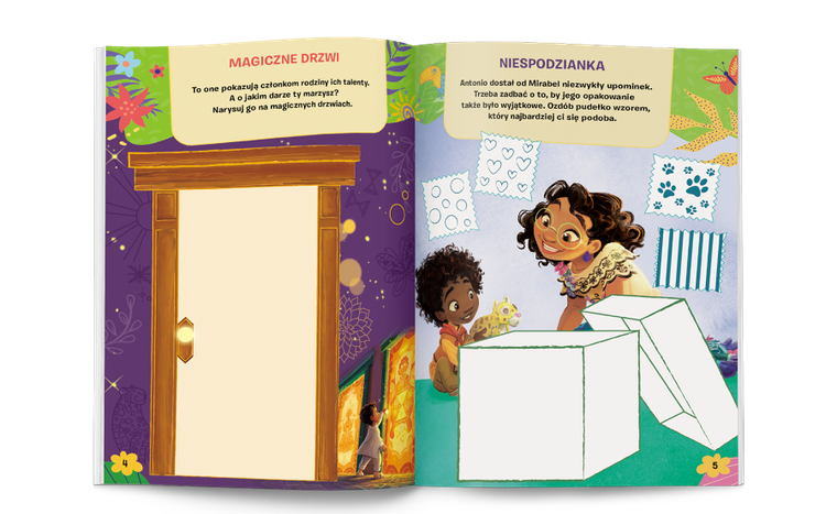 Nasze magiczne Encanto. Zadania do zmazywania