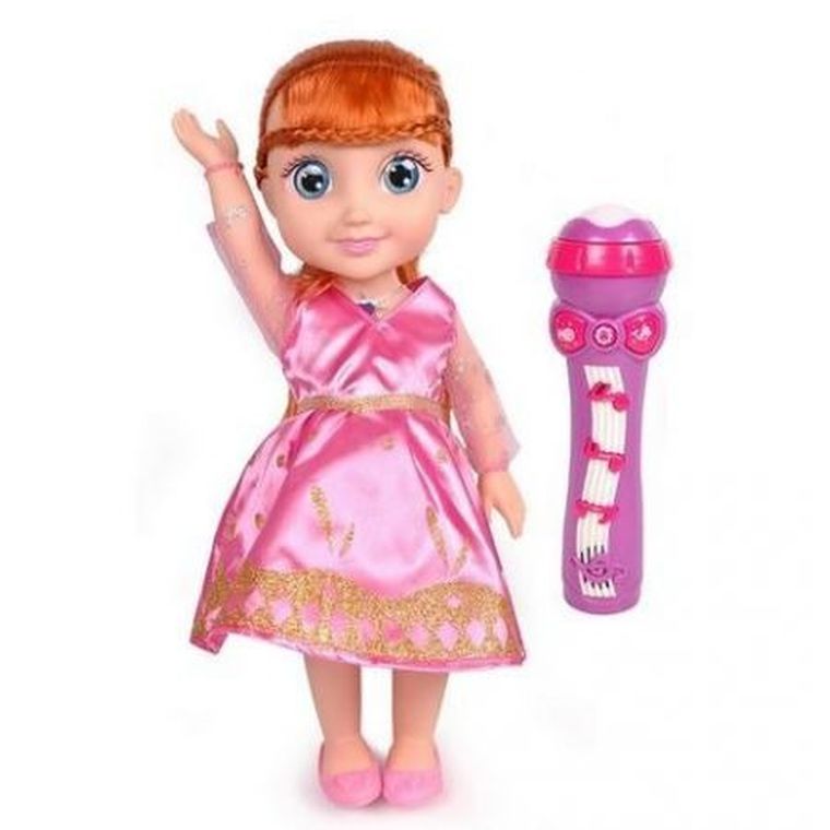 Natalia, księżniczka, lalka z mikrofonem, 20 cm