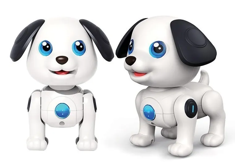 Natalia, robot interaktywny, piesek