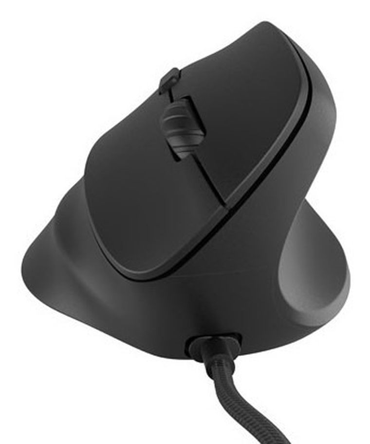 Natec, Crake 2 Pro, mysz wertykalna, 12800DPI, programowalna