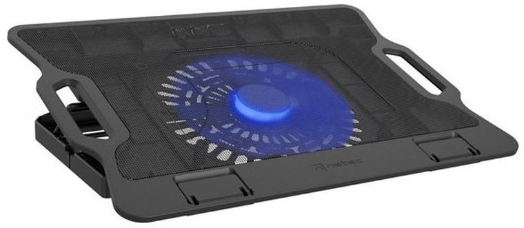 Natec, Dipper, podstawka chłodząca, 2 12.1-17.3 cala, 2 USB, LED