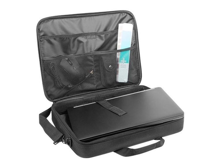 Natec, torba na laptopa, Doberman, NTO-0768, 15,6", czarny